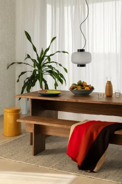 Mesa de comedor Bookmatch 220 cm, Nogal