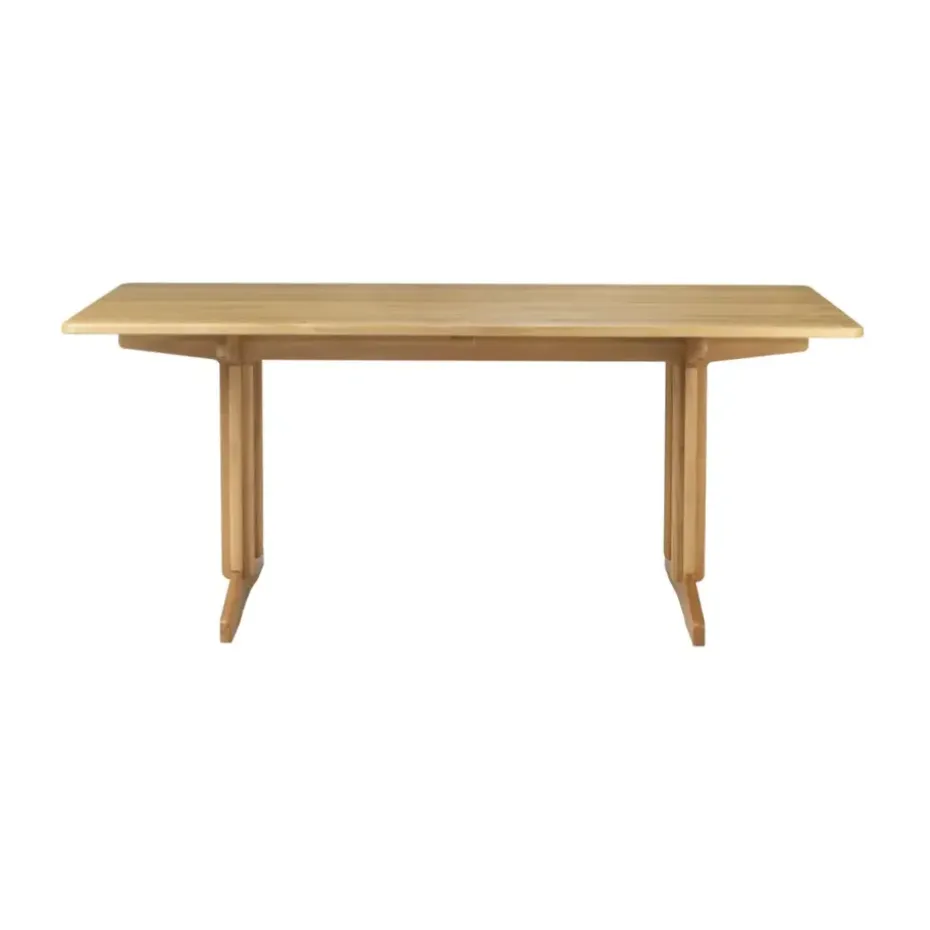 Mesa de comedor C64 Shaker 90x180 cm, Roble macizo aceitado