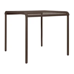 Mesa de comedor Dapple 80x80 cm, Dark Chocolate