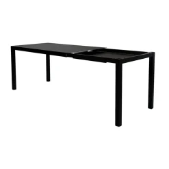 Mesa de comedor extensible Aria 140-200 cm, Black