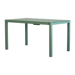 Mesa de comedor extensible Aria 140-200 cm, Sage green