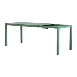 Mesa de comedor extensible Aria 140-200 cm, Sage green