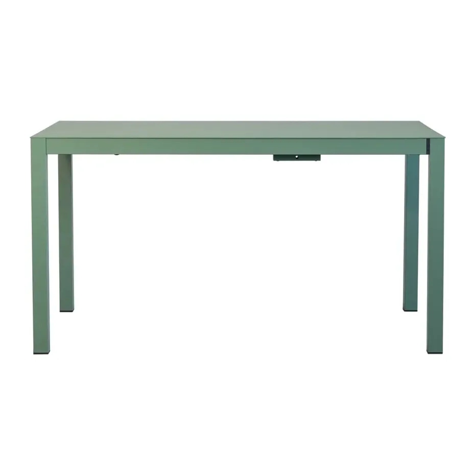 Mesa de comedor extensible Aria 140-200 cm, Sage green
