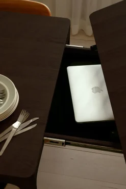 Mesa de comedor Heart'n'Soul 90x120 cm, Dark oak