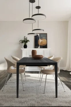 Mesa de comedor Heart'n'Soul 90x200 cm, Black oak