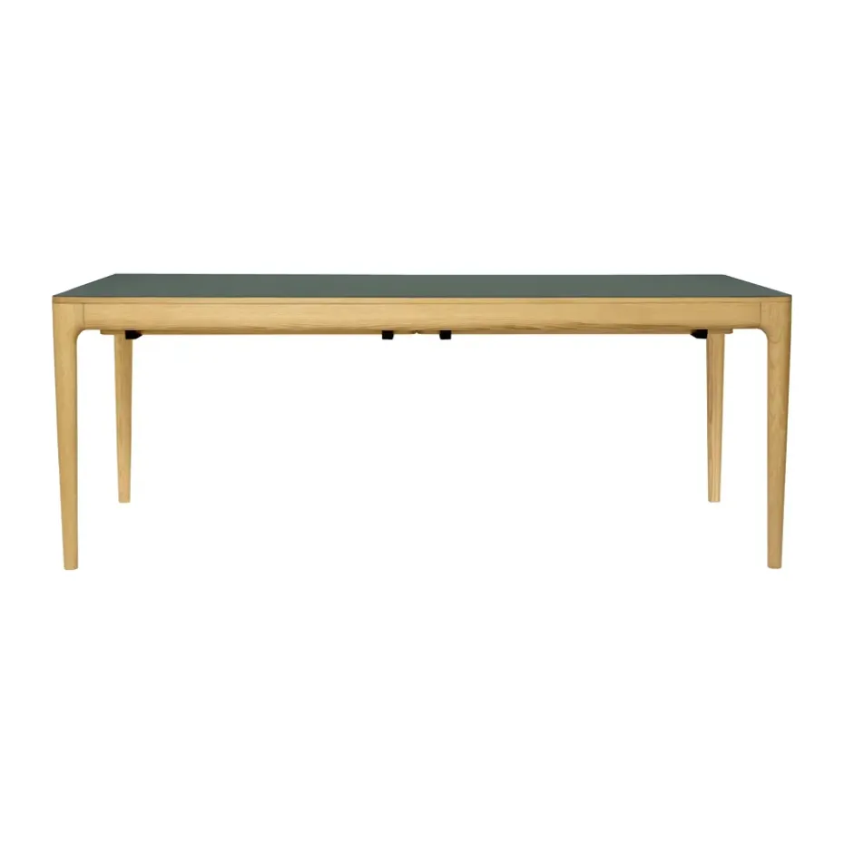 Mesa de comedor Heart'n'Soul 90x200 cm, Oak-moss green