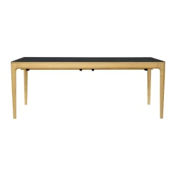 Mesa de comedor Heart'n'Soul 90x200 cm, Oak-obsidian black