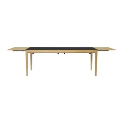 Mesa de comedor Heart'n'Soul 90x200 cm, Oak-obsidian black