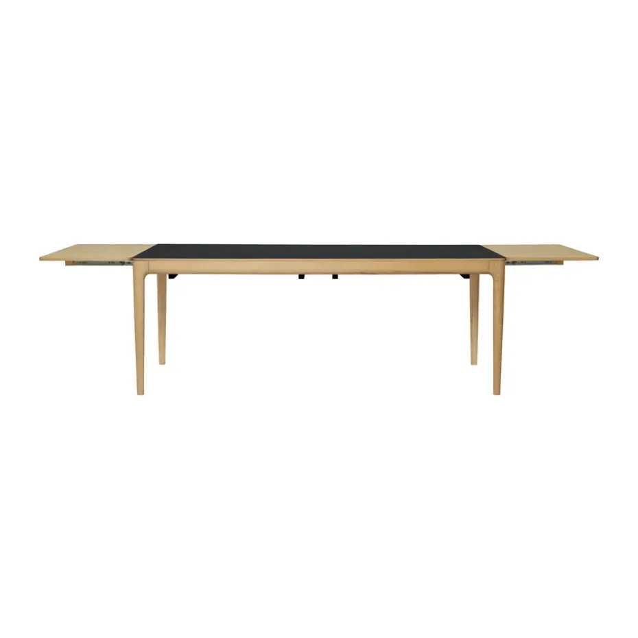 Mesa de comedor Heart'n'Soul 90x200 cm, Oak-obsidian black