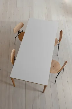 Mesa de comedor Heart'n'Soul 90x200 cm, Oak-cloud grey