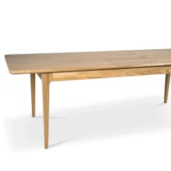 Mesa de comedor Höllviken, Roble blanqueado con laca mate