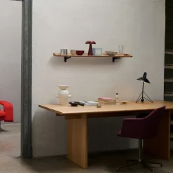 Mesa de comedor Ita OS1 con gestión de cables 95x200 cm, Oak