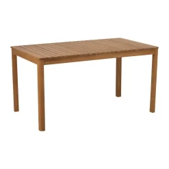 Mesa de comedor Joe, Natural, 140x80 cm