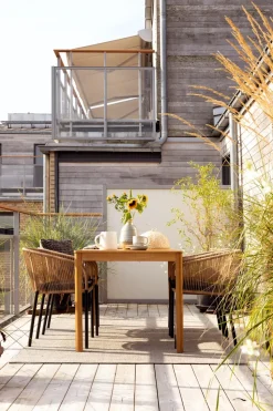 Mesa de comedor Joe, Natural, 140x80 cm