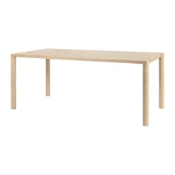 Mesa de comedor Log 90x180 cm, Roble