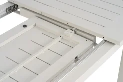 Mesa de comedor Lomma, Light grey, 132x80x73 cm