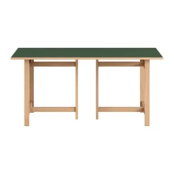 Mesa de comedor Moebe Rectangular, Green, 160x90 cm