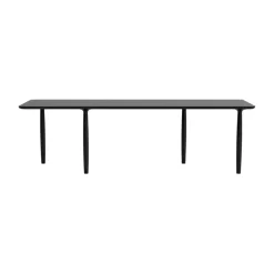 Mesa de comedor Oku 250 cm, Roble negro