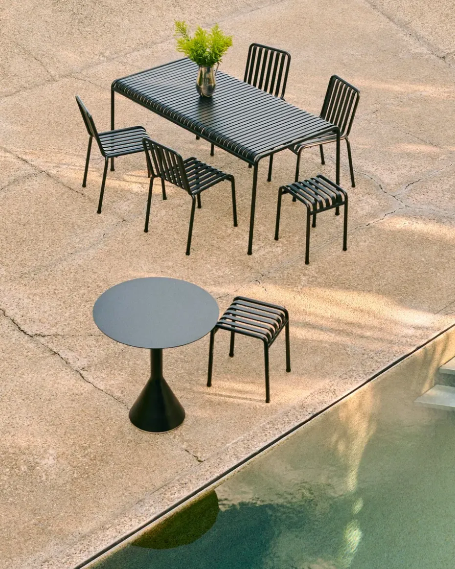 Mesa de comedor Palissade 170x90 cm, Anthracite