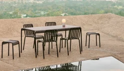 Mesa de comedor Palissade 170x90 cm, Anthracite