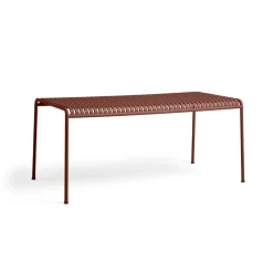 Mesa de comedor Palissade 170x90 cm, Iron red