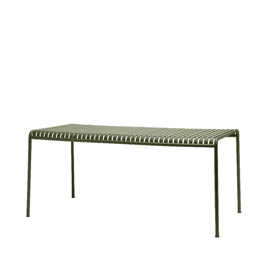 Mesa de comedor Palissade 170x90 cm, Olive green