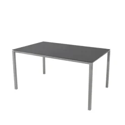 Mesa de comedor Pure, Basalt grey-gris claro 150x90 cm