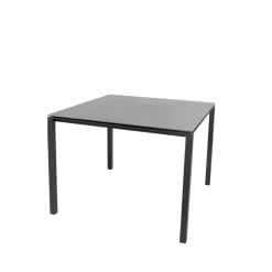 Mesa de comedor Pure, Basalt grey-lava grey 100x100 cm