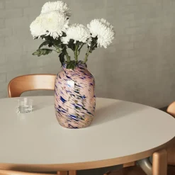 Mesa de comedor Rey Ø128 cm, dorado