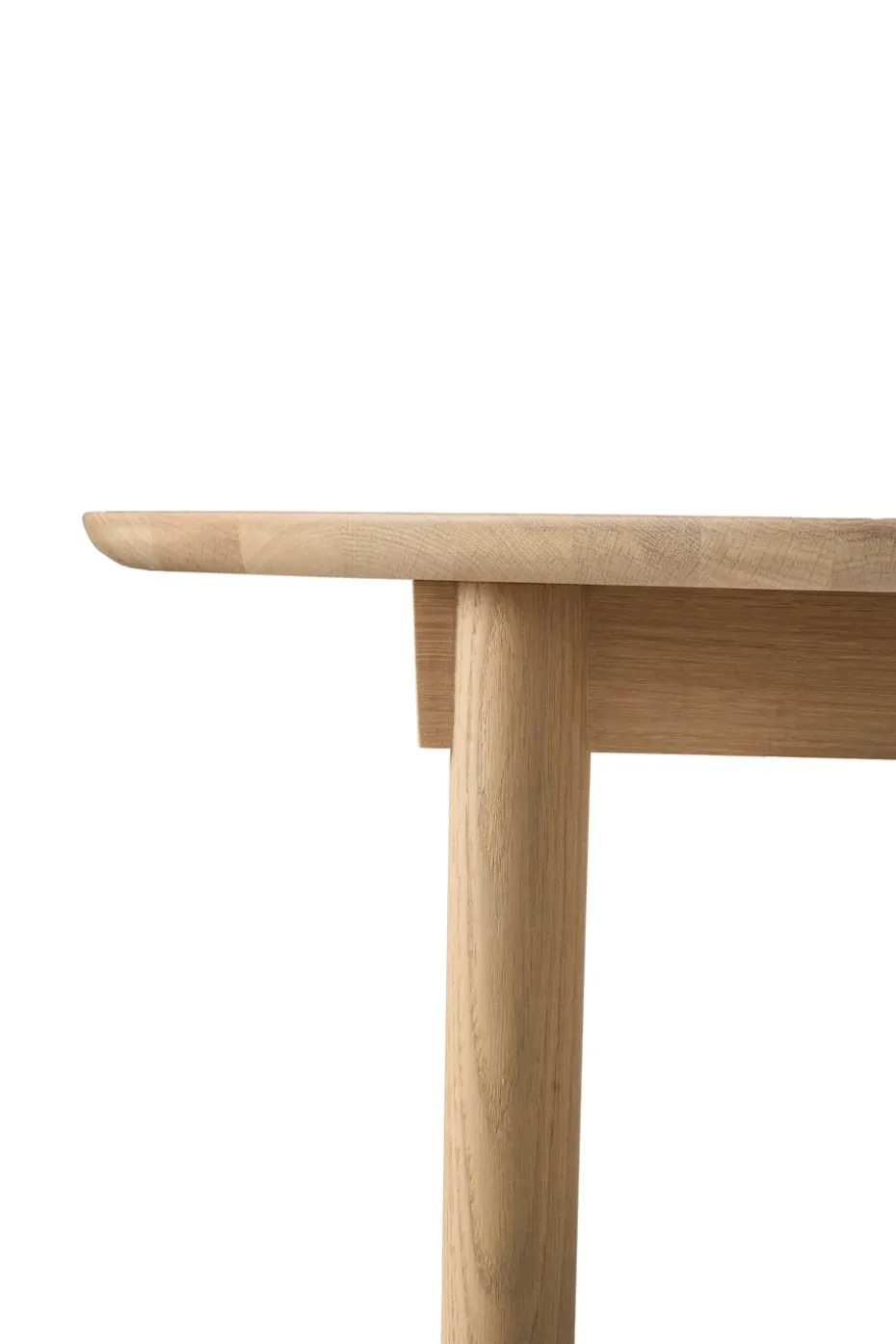 Mesa de comedor Tak Ø120 cm, Monocoat natural