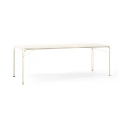 Mesa de comedor Thorvald Outdoor SC99, 220 cm, Ivory
