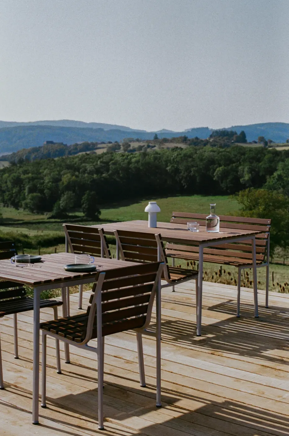 Mesa de comedor Traverse, Fresno aceitado, 140 cm