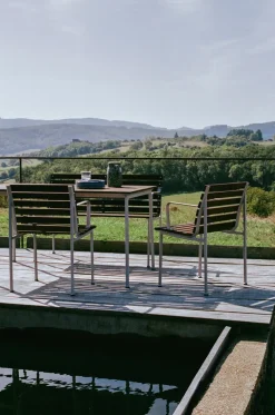 Mesa de comedor Traverse, Fresno aceitado, 140 cm