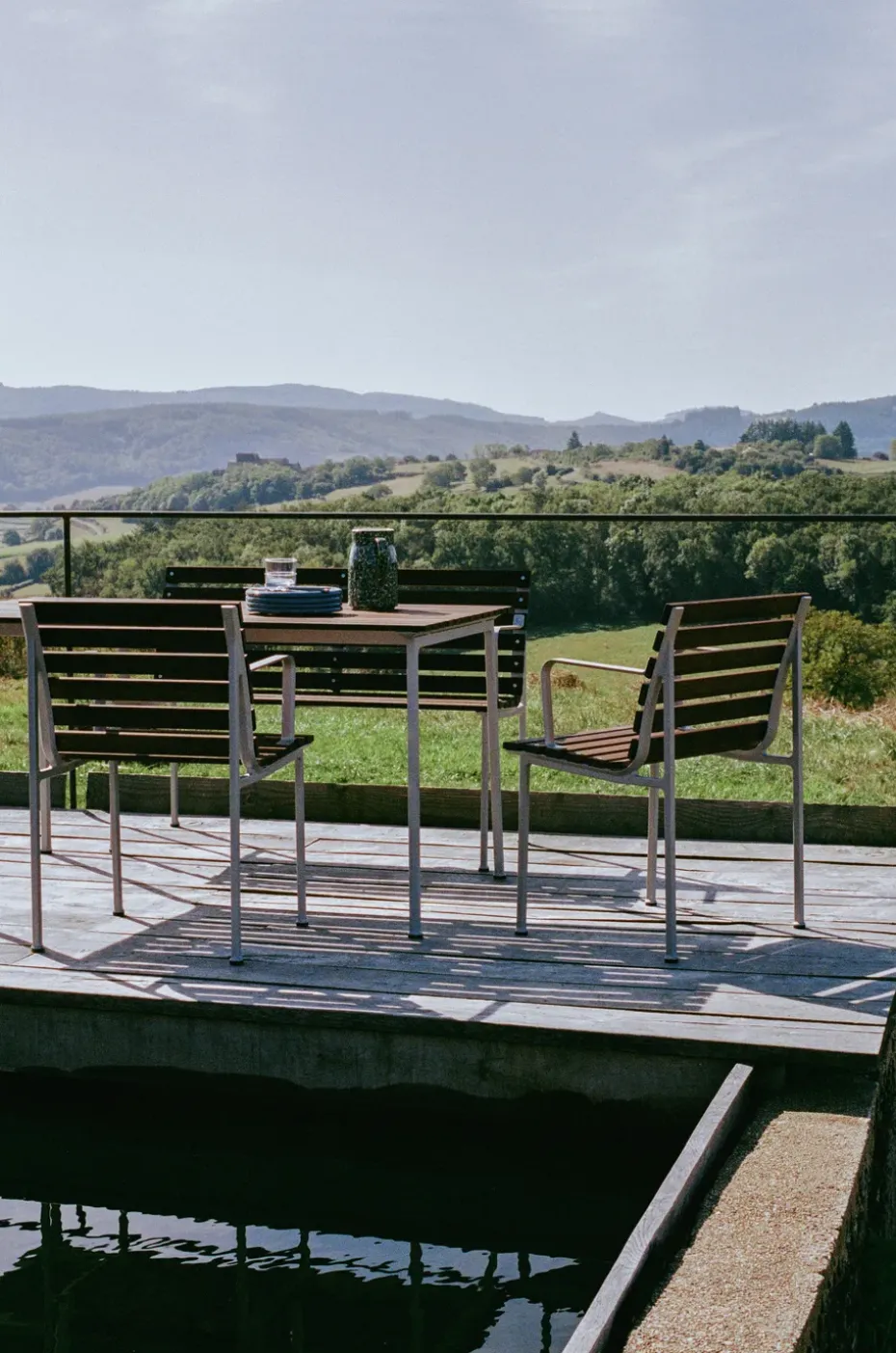 Mesa de comedor Traverse, Fresno aceitado, 140 cm