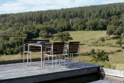 Mesa de comedor Traverse, Fresno aceitado, 140 cm