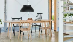 Mesa de comedor Triangle Leg, roble aceite, 200x85 cm