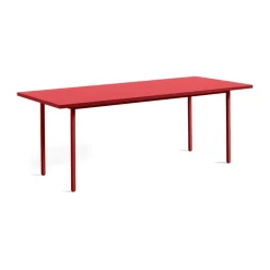 Mesa de comedor Two-Colour 90x200 cm, Maroon red-red