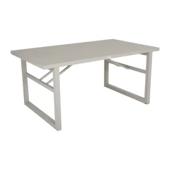 Mesa de comedor Vevi, Khaki 160 cm