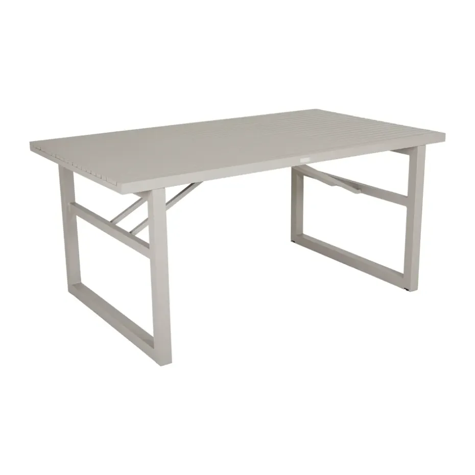 Mesa de comedor Vevi, Khaki 160 cm