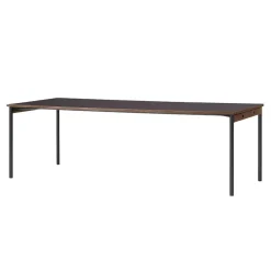 Mesa de conferencia Co Table 240x100cm, Black, laminate terra