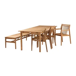 Mesa de jardín M2 Sammen, Teak-nature oiled