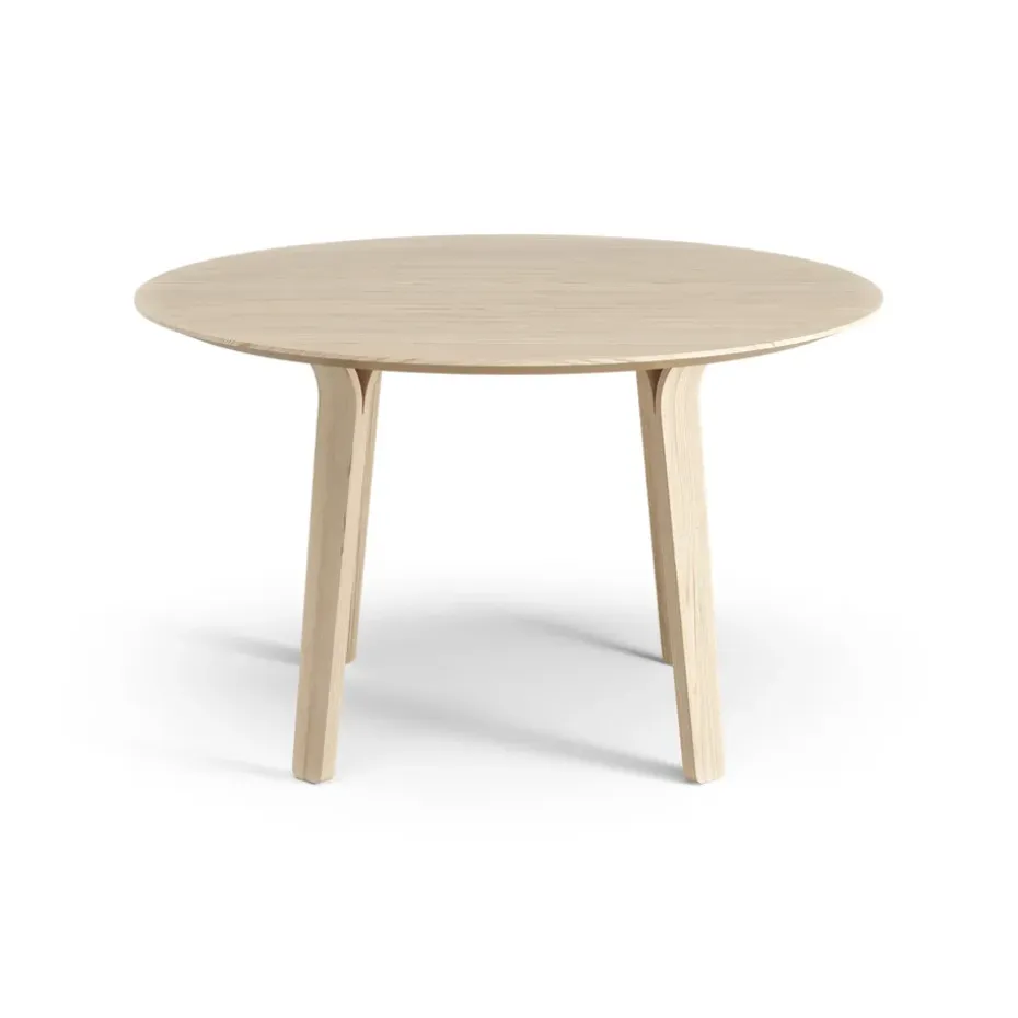 Mesa Divido Ø120 cm, fresno lacado