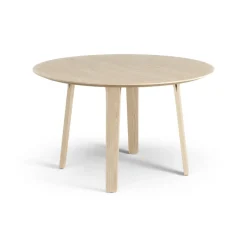 Mesa Divido Ø120 cm, fresno lacado