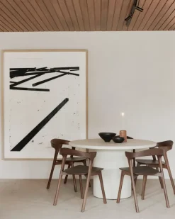 Mesa Elements, Off White, Ø125 cm