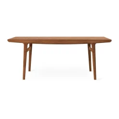 Mesa Evermore con 2 extensiones de 45 cm cada una, Teak oiled oak, 190 cm