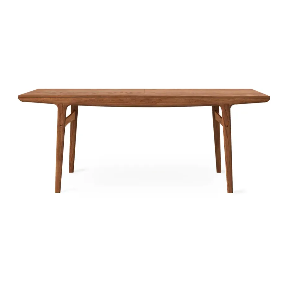 Mesa Evermore con 2 extensiones de 45 cm cada una, Teak oiled oak, 190 cm