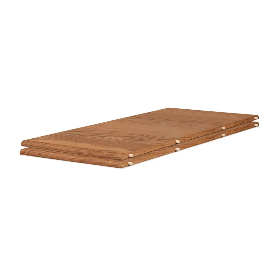 Mesa Evermore con 2 extensiones de 45 cm cada una, Teak oiled oak, 190 cm