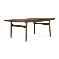 Mesa Evermore con 2 extensiones de 45 cm cada una, Oiled walnut, 190 cm