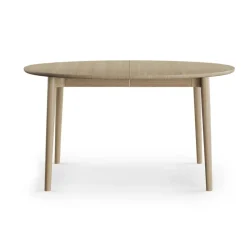 Mesa extensible Expand Ø140 cm, Roble aceitado claro