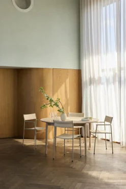 Mesa extensible Expand Ø140 cm, Roble aceitado claro